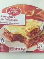 入っている砂糖の量 Lasagnes bolognaise