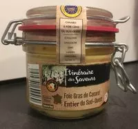 Cantidad de azúcar en Foie Gras de Canard Entier Du sud-Ouest