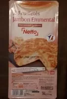 入っている砂糖の量 Feuilletés jambon emmental