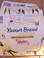 चीनी की मात्रा Yaourt brassé à la vanille