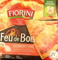 入っている砂糖の量 Pizza cuite au feu de bois saumon fumé