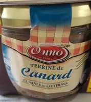 चीनी की मात्रा Terrine de canard