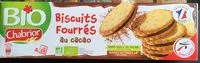 Biscuits fourres au cacao