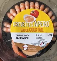 Количество сахара в Crevette Apero' sauce cocktail