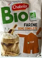 Suhkru kogus sees Farine semi-complète bio