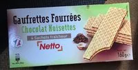 Cantidad de azúcar en Gaufrettes fourrées chocolat noisettes