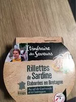 Jumlah gula yang masuk Rillettes de Sardine