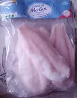 入っている砂糖の量 Filet de merlan sans peau