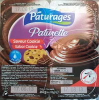Amount of sugar in Paturette Saveur Cookie
