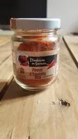 Количество сахара в Ids Piment Espelette Aop