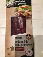 İçindeki şeker miktarı Magret de canard du Sud-Ouest