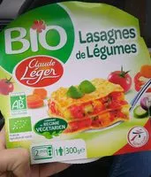 Quantité de sucre dans Lasagnes de légumes bio