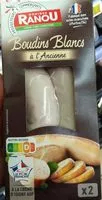 Quantité de sucre dans Boudins blancs à l'ancienne à la crème d'Isigny AOP