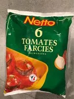 Cantidad de azúcar en 6 Tomates Farcies