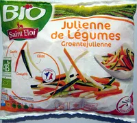 Julienne de legumes bio surgele