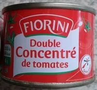 入っている砂糖の量 Double concentré de tomates
