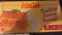 入っている砂糖の量 Feuilletés jambon fromage