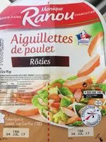 Aiguillettes de poulet roties