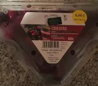 Количество сахара в Mon Marché Plaisir Cerises la barquette de 600 g