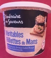 Amount of sugar in Véritables rillettes du Mans