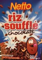 Jumlah gula yang masuk Riz soufflé chocolaté