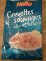 入っている砂糖の量 Crevettes sauvages décortiquées cuites