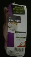 Amount of sugar in Ail - blanc 3 têtes
