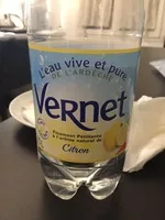 Sucre et nutriments contenus dans Vernet citron