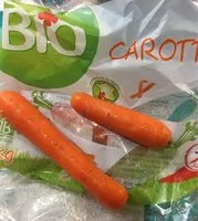 Sokerin määrä sisällä Carottes bio le filet de 1