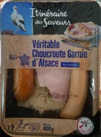 Suhkru kogus sees Véritable choucroute garnie d'Alsace au riesling