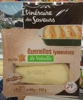 चीनी की मात्रा Quenelles lyonnaises de volaille