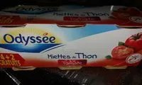 Zuckermenge drin Miettes de thon à la tomate