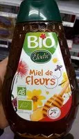 Sokerin määrä sisällä Miel de fleur bio