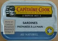 Sardines au naturel