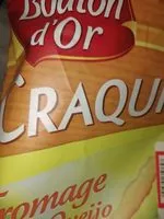 Jumlah gula yang masuk Biscuits apéritifs Craquilles fromage les 3 sachets de 90 g