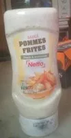 Sokerin määrä sisällä Sauce pommes frites