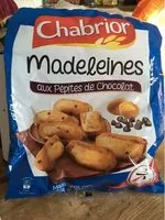 Quantité de sucre dans Madeleines aux pépites de chocolat
