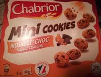Quantité de sucre dans Mini cookies chocolat & nougatine