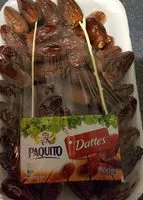 Cantidad de azúcar en Dattes