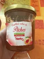 चीनी की मात्रा Confiture de peche