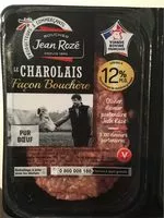 चीनी की मात्रा Steaks hachés le charolais façon bouchère