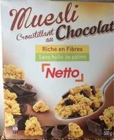 Zuckermenge drin Muesli croustillant au chocolat