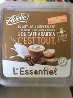 Amount of sugar in L'Essentiel Crème glacée café le bac de 500