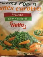 चीनी की मात्रा Petits pois et jeunes carottes