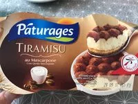 Sokerin määrä sisällä Tiramisu mascarpone