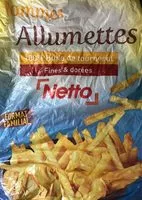 Pommes de terre normales prefrites surgelees