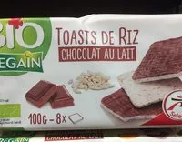 含糖量 Toasts de riz chocolat au lait bio