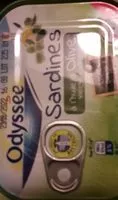 चीनी की मात्रा Sardines à l'huile d'olive vierge extra