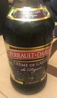 入っている砂糖の量 Crème de cassis de dijon