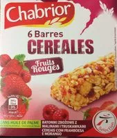 Sokerin määrä sisällä Chabrior 6 barres cereales